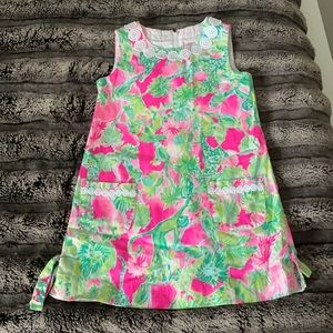 Classic Lilly Pulitzer Girls Shift Dress Size 5